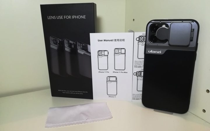 Custodia con lenti fotografiche per iPhone 11 Pro 08-12-2019