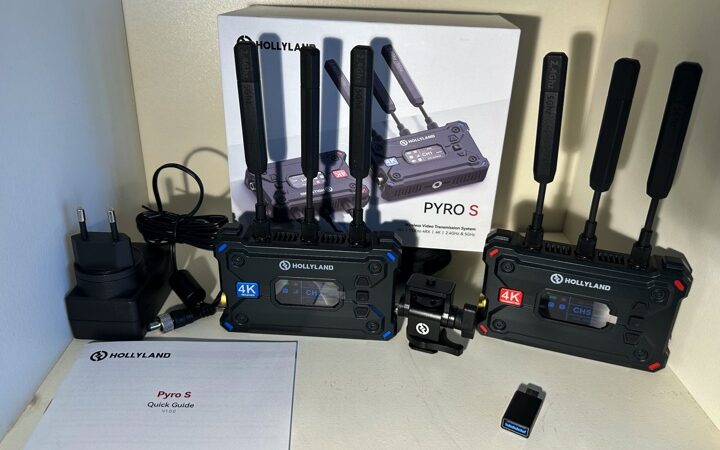 Hollyland Pyro S  kit trasmettitore e ricevitore video HDMI e SDI wireless 27-05-2024